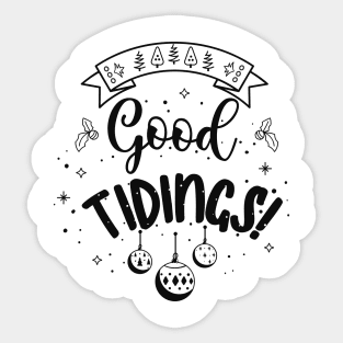 Good Tidings! Sticker